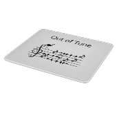 Out of Tune Flamingo bij zangvogels Snijplank (Hoek)