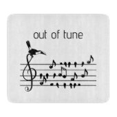 Out of Tune, toekan bij zangvogels Snijplank (Voorkant)