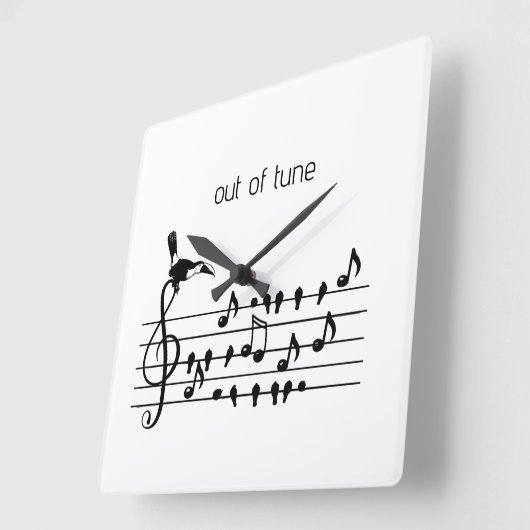 Out of Tune, toekan bij zangvogels Vierkante Klok (Hoek)