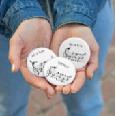 Out of Tune, toucan aanpasbaar Ronde Button 5,7 Cm