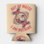 Out of Water I Am Nothing Surfing | Ocean Lovers  Blikjeskoeler (Achterkant)