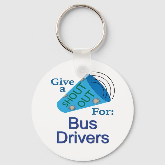Out-out voor busdrivers sleutelhanger (Voorkant)
