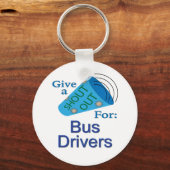 Out-out voor busdrivers sleutelhanger (Voorkant)