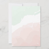 Out Sweet Girl One 1st Melon Eerste Verjaardag Uit Kaart (Achterkant)