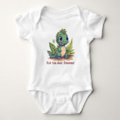 Out the door, Dinosaur Romper (Voorkant)
