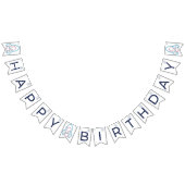 Out to Space Customizable Birthday Vlaggetjes (Alle)