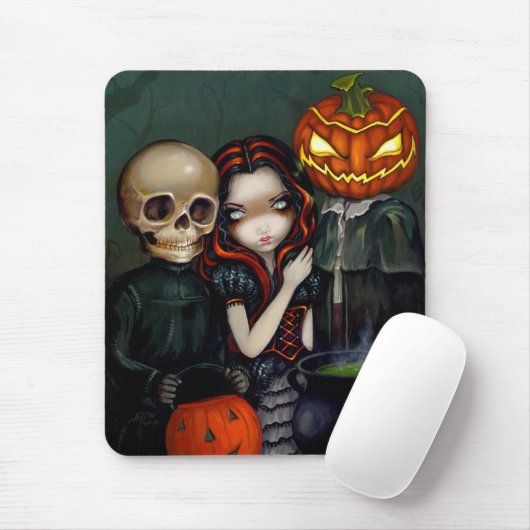 "Out Trick-or-Treating" Mousepad Muismat (Met muis)