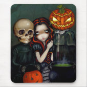 "Out Trick-or-Treating" Mousepad Muismat (Voorkant)
