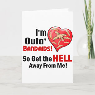 Outa' BandAids Feestdagen Kaart