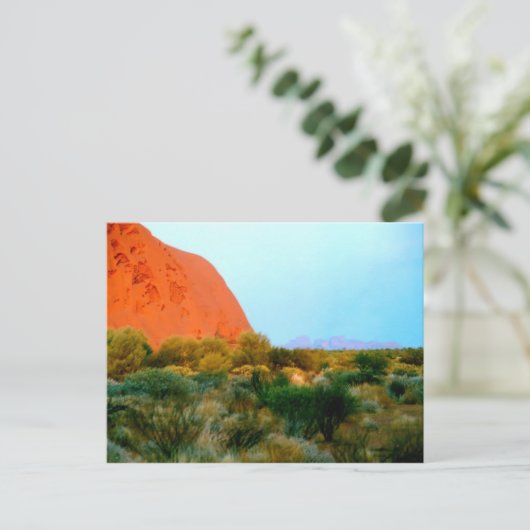 Outback Australia Briefkaart (Staand voorkant)