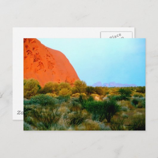 Outback Australia Briefkaart (Voorkant / Achterkant)