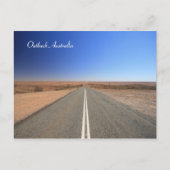 Outback Australia Briefkaart (Voorkant)