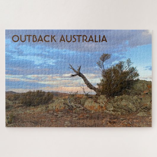 Outback Australië: Bendleby Ranges Legpuzzel (Horizontaal)