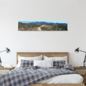 Outback Australië Gorge Landschap Panorama Canvas Afdruk (Insitu (Slaapkamer))