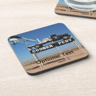 Outback Coober Pedy Gepersonaliseerd Souvenir Bier Onderzetter