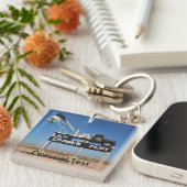 Outback Coober Pedy Gepersonaliseerd Souvenir Sleutelhanger (Voorkant Rechts)
