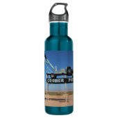 Outback Coober Pedy Gepersonaliseerd Souvenir Waterfles (Voorkant)