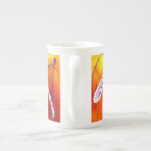 Outback Dragonfly Dance Porselein Kop (Achterkant)