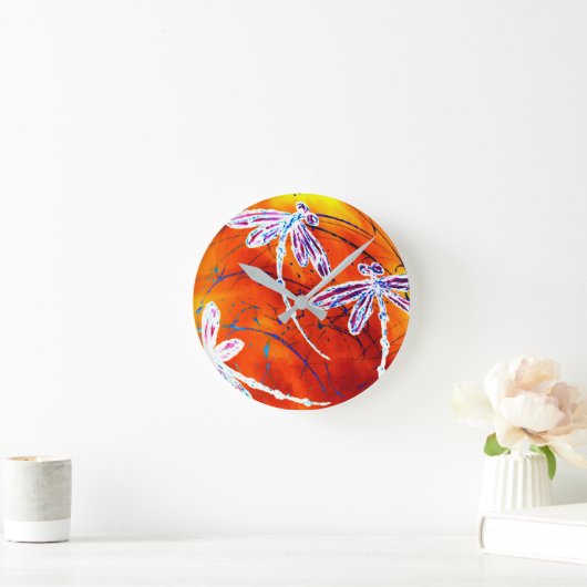 Outback Dragonfly Dance Ronde Klok (Huis)