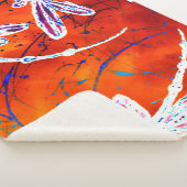 Outback Dragonfly Dance Sherpa Deken (3/4)