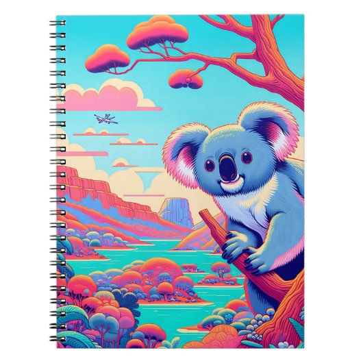 Outback Dreams Koala Notitieboek (Voorkant)