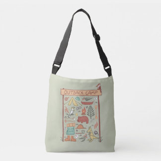 Outback Kamp Australische Dieren Kamperen Crossbody Tas