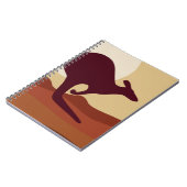 Outback kangaroo notitieboek (Linkerzijde)