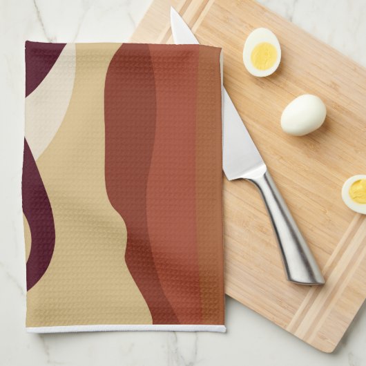 Outback kangaroo theedoek (Quarter Fold)