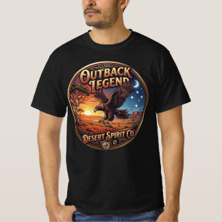 Outback Legend Eagle Desert Spirit Embleem T-shirt