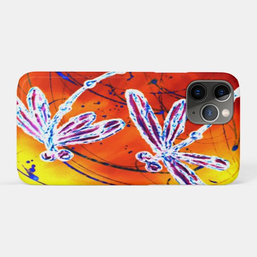 Outback Libelle Dans Case-Mate iPhone Case (Achterkant (horizontaal))