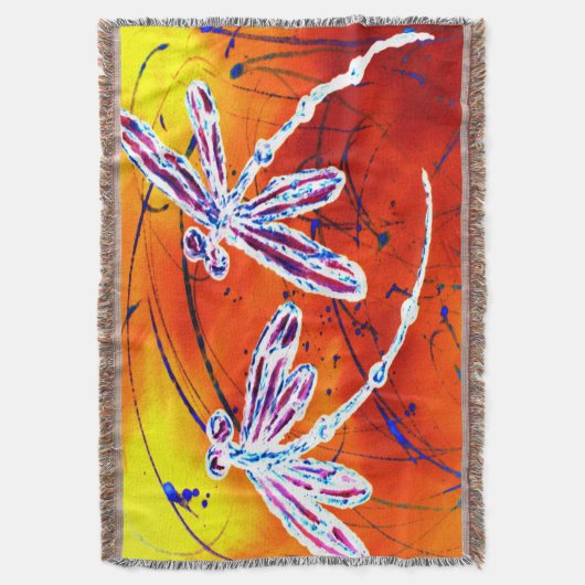 Outback Libelle Dans Deken (Voorkant Verticaal)