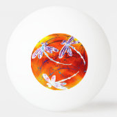 Outback Libelle Dans Pingpongbal (Achterkant)