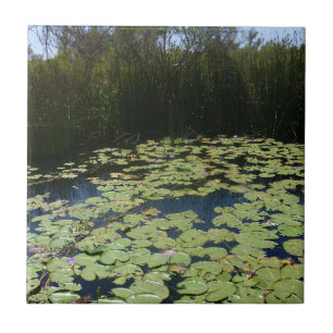 Outback Lily Pads keramische Tegel Tegeltje