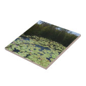 Outback Lily Pads keramische Tegel Tegeltje (Zijkant)