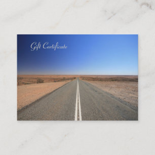 Outback Road Travel Agent - Cadeaubon Kortingskaartje