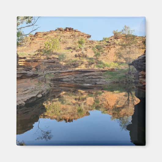 Outback Rock Pool Magneet (Voorkant)