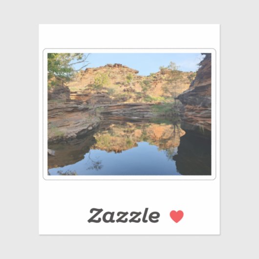 Outback Rock Pool Sticker (Vel)