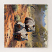 Outback Trio: Wombat Wanderers, Legpuzzel (Horizontaal)