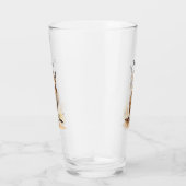 Outback Wanderer: Waterverf Kangaroo custom Glas (Rechts)