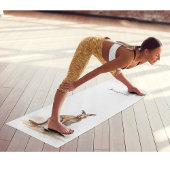 Outback Wanderer: Waterverf Kangaroo custom Yogamat