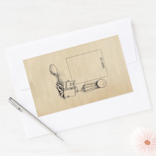 Outcault "Ex Libris" Bookplate Sticker (Envelop)
