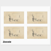 Outcault "Ex Libris" Bookplate Sticker (Vel)