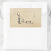 Outcault "Ex Libris" Bookplate Sticker (Tas)