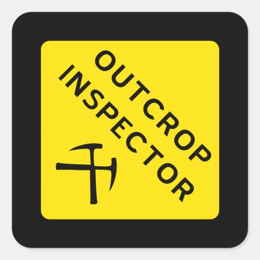 Outcrop Inspector Sticker (Voorkant)