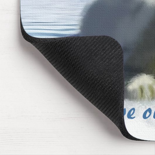 "OUTCRY" Harp Seal Anti Seal-Hunt Muismat (Hoek)