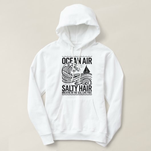 Outdoor Adventure Camping Therapy Art Hoodie (Design voorkant)