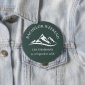 Outdoor Adventure Mountain Bachelor Weekend Ronde Button 4,0 Cm (In situ)
