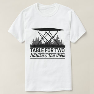 Outdoor Adventure Quote Natuur Camping Artwork T-shirt