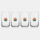 Outdoor Adventures Wisconsin Blikvorm Glas (Voorkant)