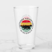 Outdoor Adventures Wisconsin Glas (Voorkant)